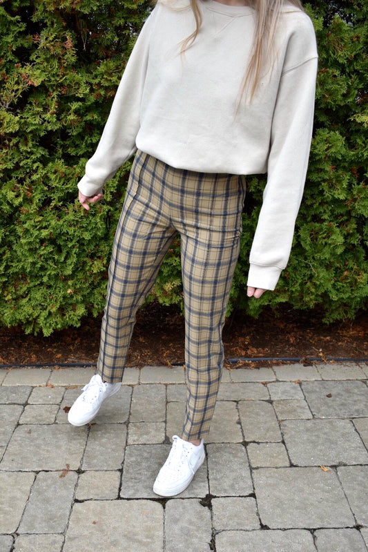 old soul plaid pants