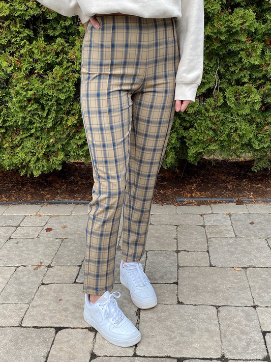 old soul plaid pants